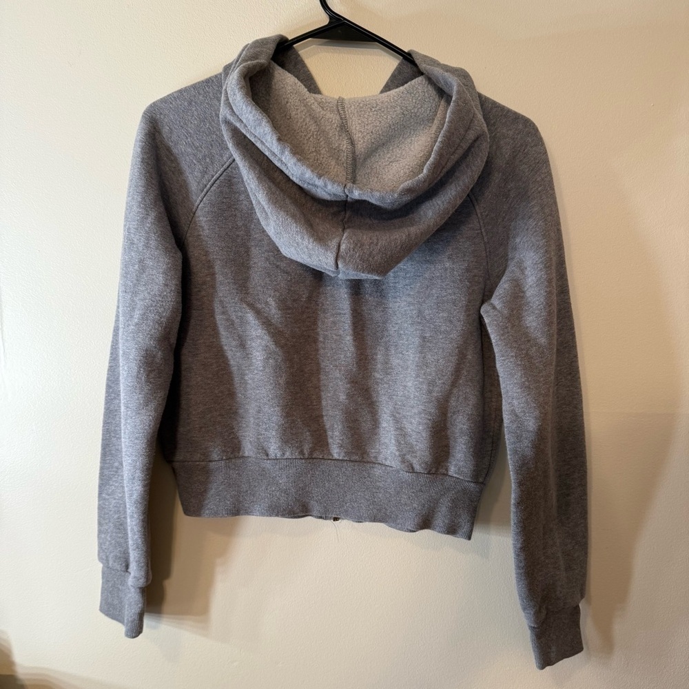 Wild Fable Gray Zip-Up Hoodie - Picture 2 of 4